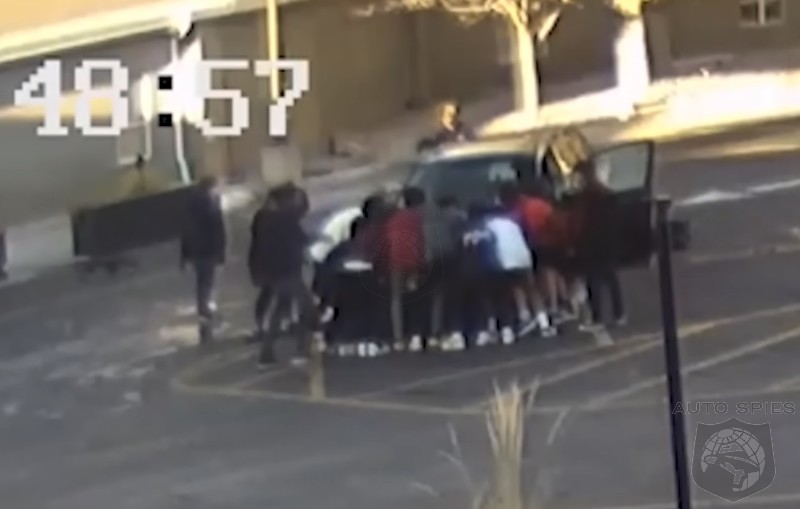 WATCH: 20 Kids Band Together To Save Mother And Child Pinned Under Car